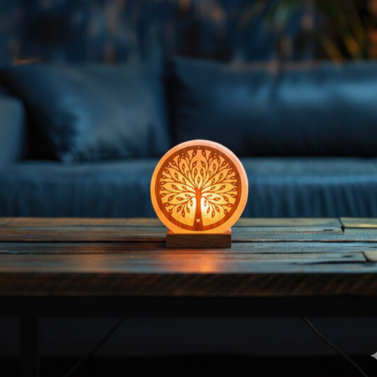 3D Tree Salt Lamp