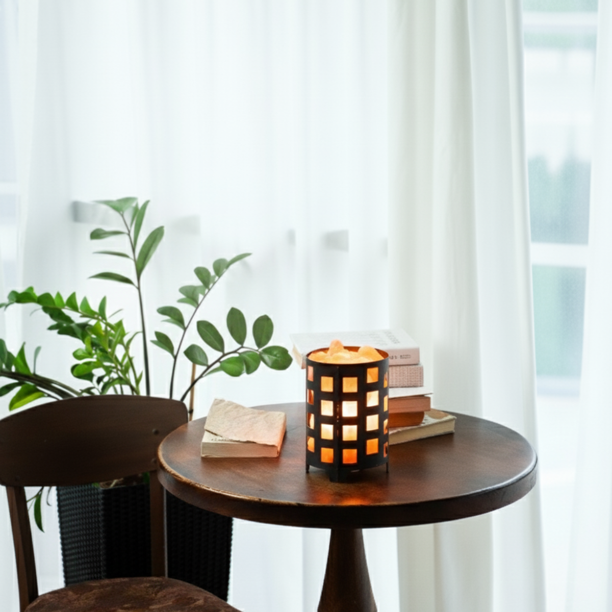 Basket Himalayan Salt Lamp