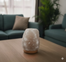 Grey Natural Himalayan Salt Lamp